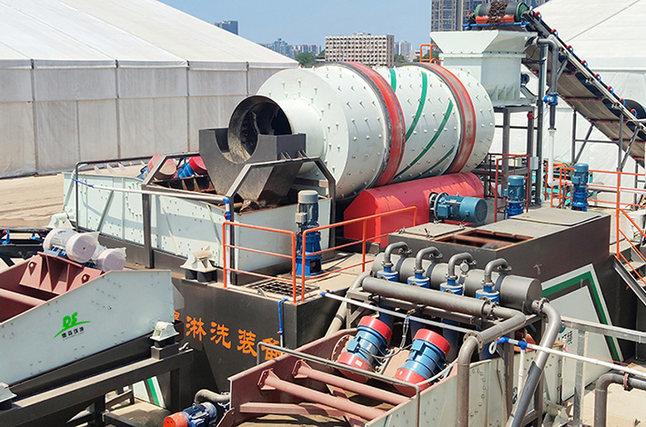 廣州砷污染土壤淋洗修復(fù)現(xiàn)場