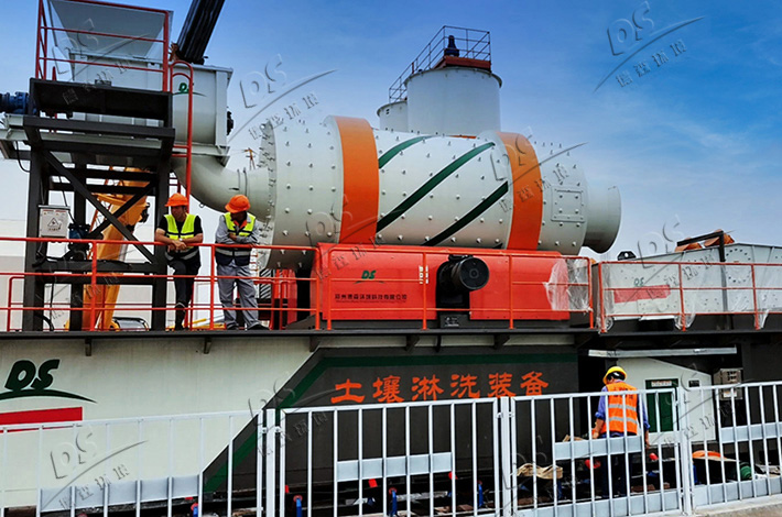 華北地區(qū)重金屬鉛砷污染土壤淋洗修復(fù)項目