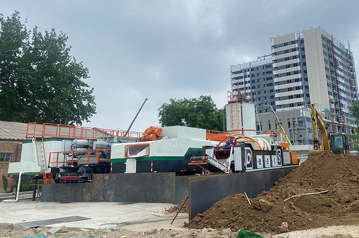 北京某土壤移動淋洗修復(fù)項目