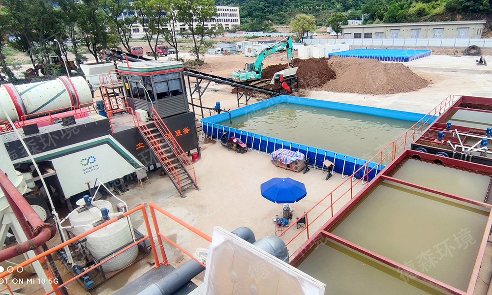 為土壤修復(fù)而生！德森土壤淋洗修復(fù)設(shè)備“秀”給你看