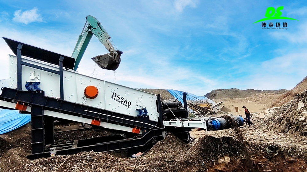 德森環(huán)境篩分車：讓土壤修復(fù)更高效、更智能