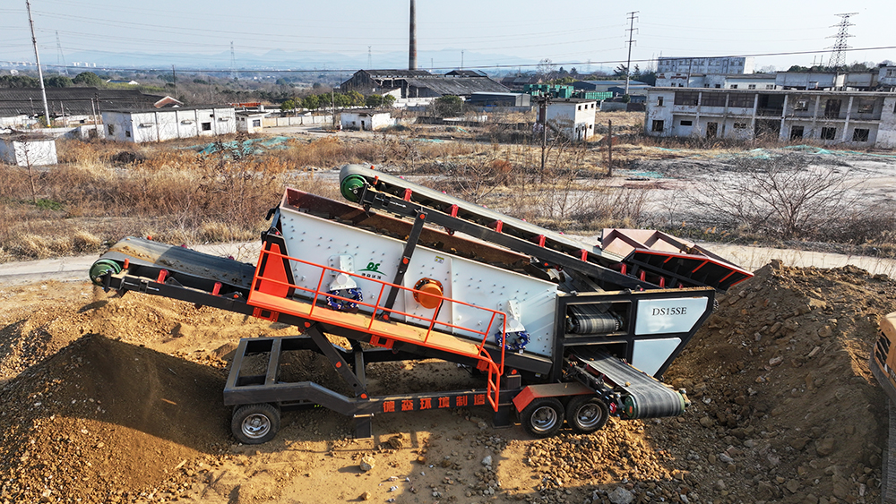 智能又靈活，德森移動篩分站為產(chǎn)業(yè)升級與綠色發(fā)展添動力