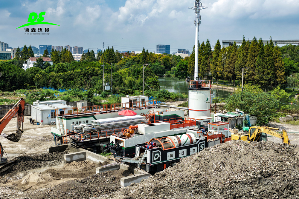 覆蓋礦山到河道！德森環(huán)境淋洗車的多場景治理實力