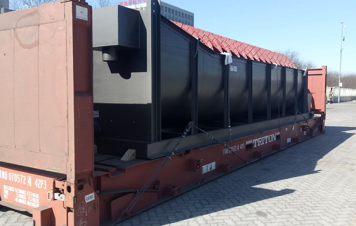 淋洗裝備海外項目港口交付