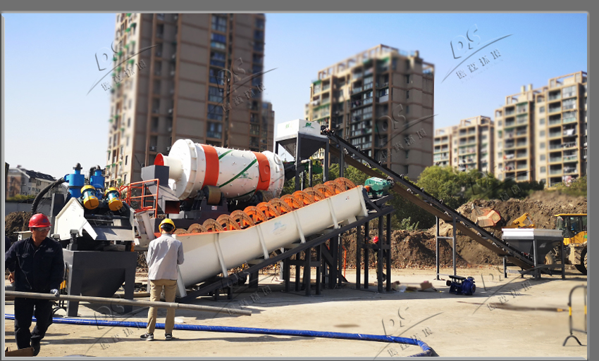 異位土壤淋洗現(xiàn)場 異位土壤淋洗現(xiàn)場